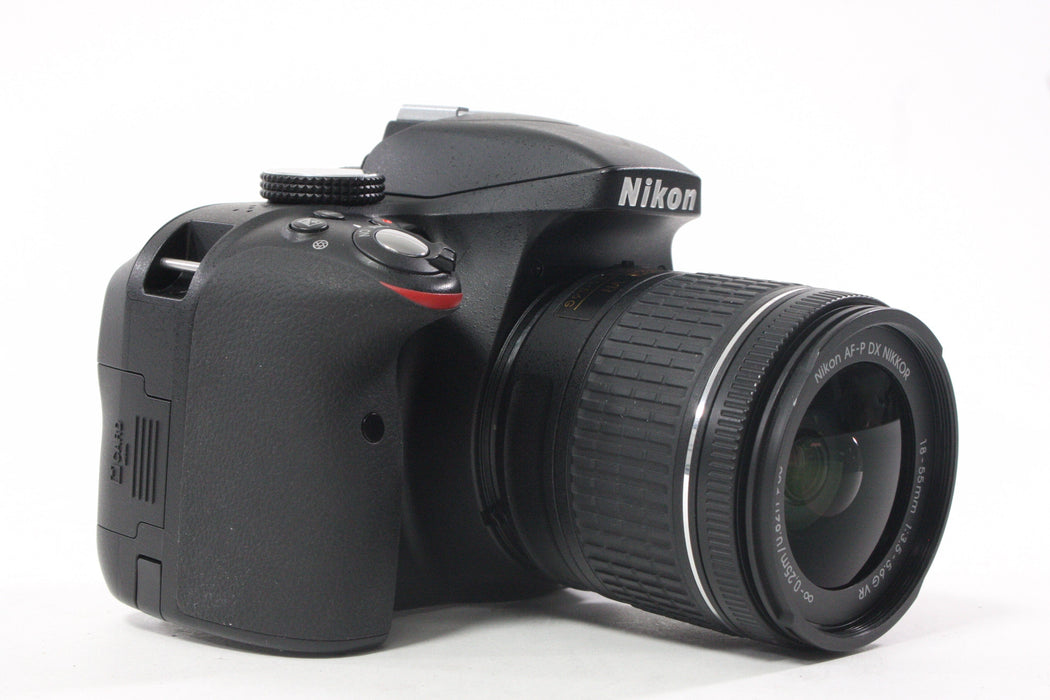 Nikon D3300 DSLR Camera with 18-55mm f/3.5-5.6 G VR AF-P DX Lens SC#2,531