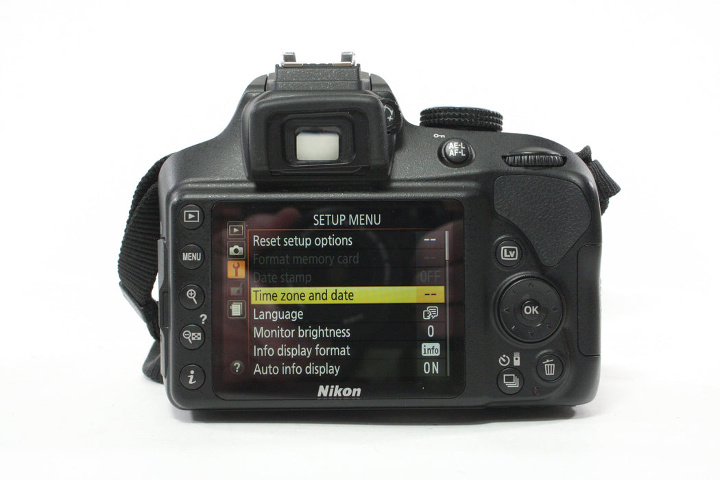 Nikon D3400 DSLR Camera with 18-55mm f/3.5-5.6 G VR AF-P DX Nikkor Lens