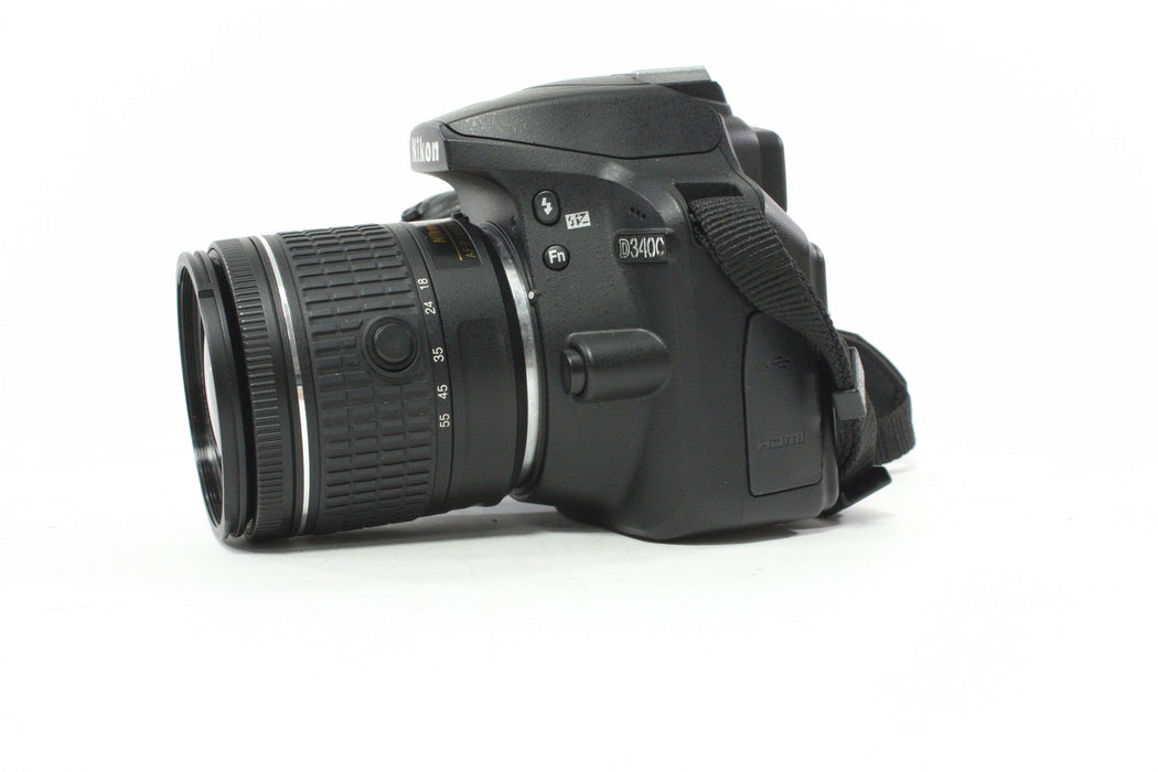 Nikon D3400 DSLR Camera with 18-55mm f/3.5-5.6 G VR AF-P DX Nikkor Lens