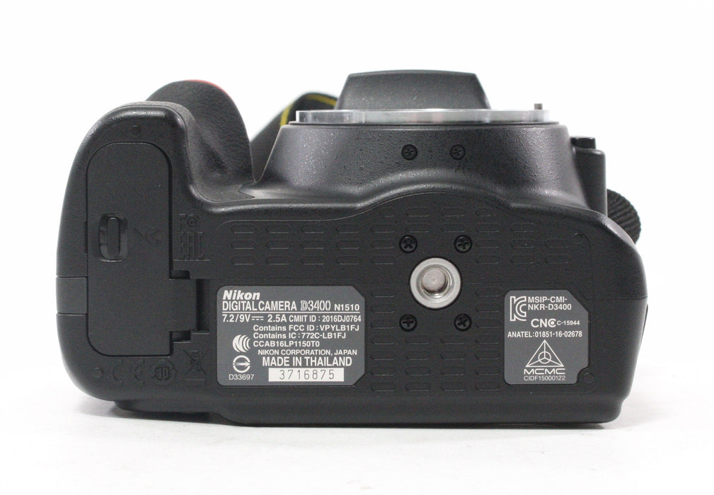 Nikon D3400 with 18-55mm f/3.5-5.6 G lens