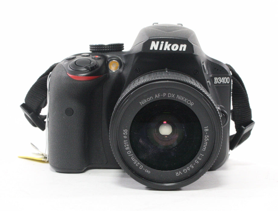 Nikon D3400 with 18-55mm f/3.5-5.6 G lens