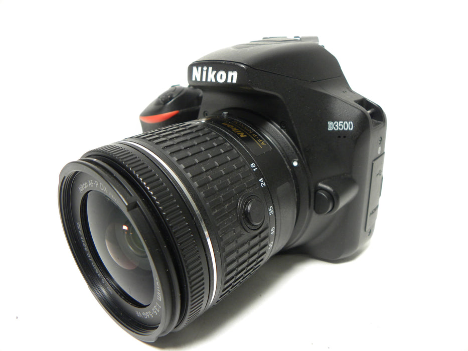 Nikon D3500 24.2mp Digital SLR w/AF-P 18-55mm VR DX FMount