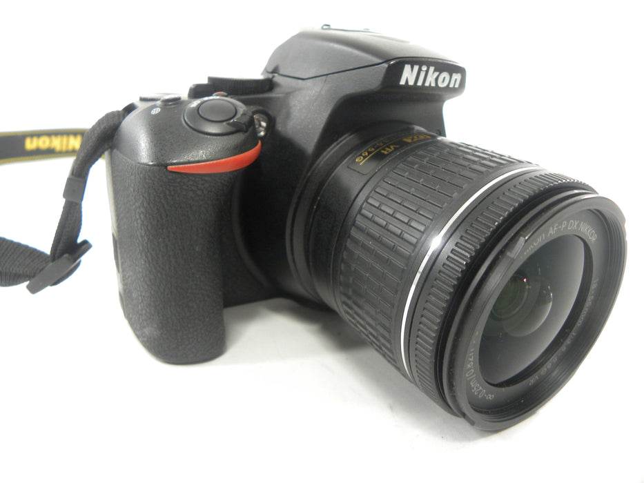 Nikon D3500 24.2mp Digital SLR w/AF-P DX VR 18-55 Shutter Ct. 1,704