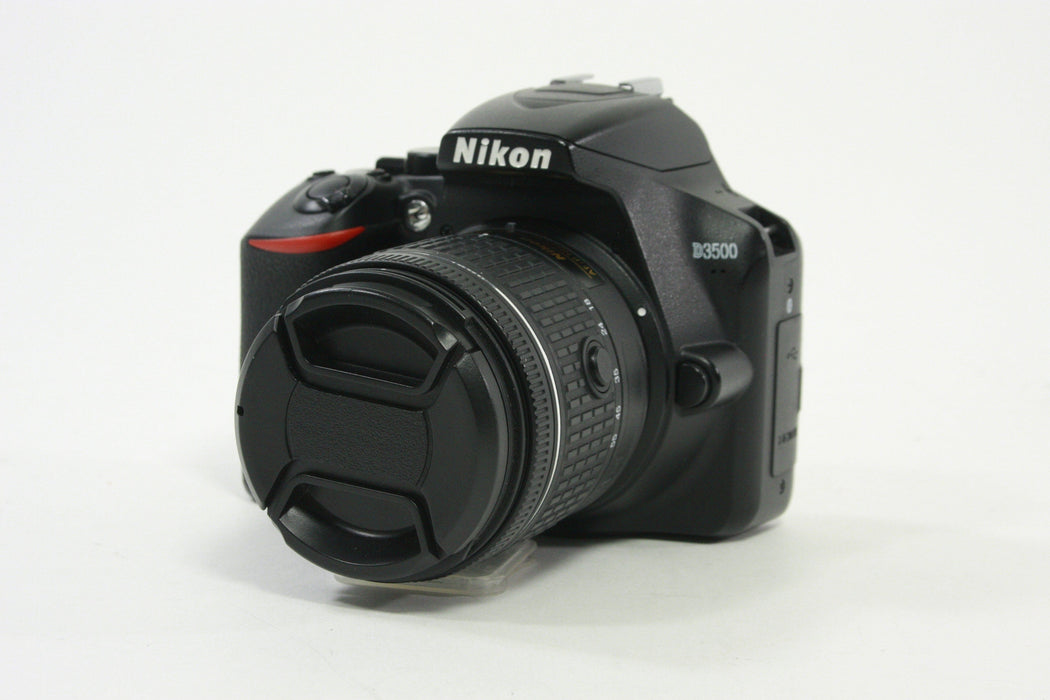 Nikon D3500 Digital SLR Camera w 18-55mm f3.5-5.6 G AF-P DX VR Lens SC 15,988
