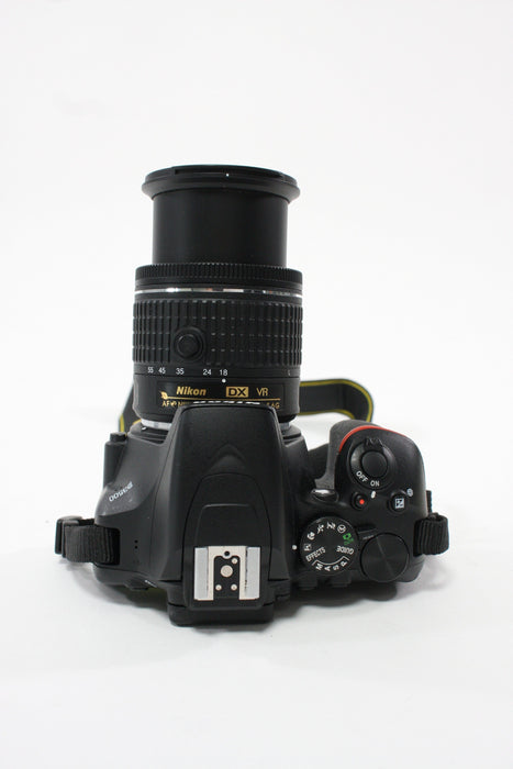 Nikon D3500 DSLR Camera with 18-55mm f/3.5-5.6G VR Lens Shutter Count 1,273