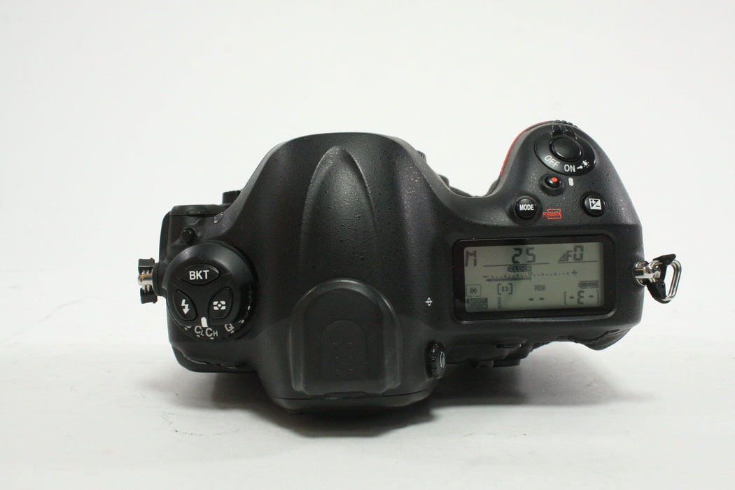 Nikon D4 DSLR Camera Body with a Shutter Count of 28,896