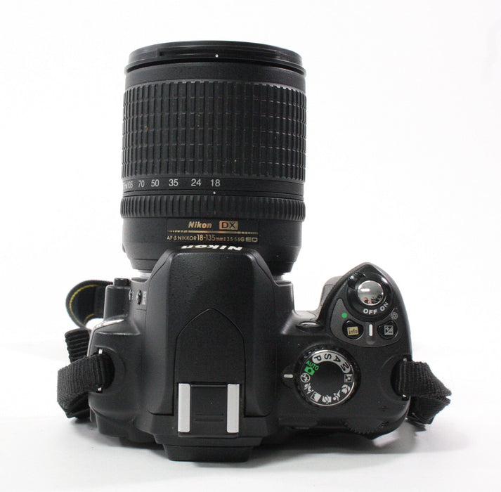 Nikon D40X Digital SLR Camera with 18-135mm f/3.5-5.6G w Shutter Count 23,048