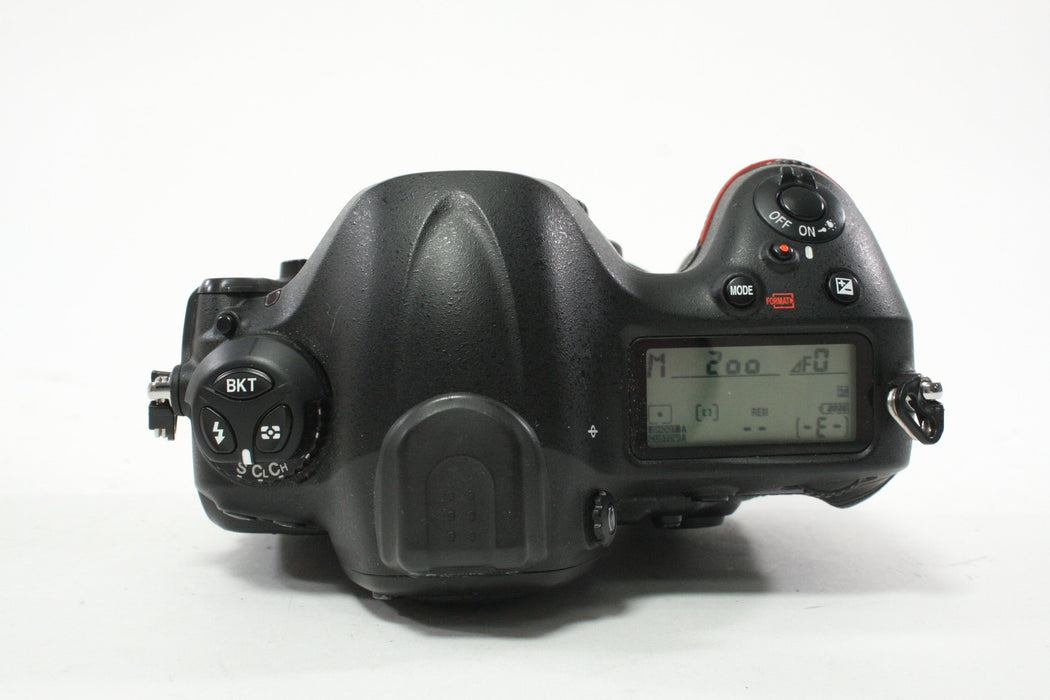 Nikon D4S DSLR Camera Body with a Shutter Count of 45,606
