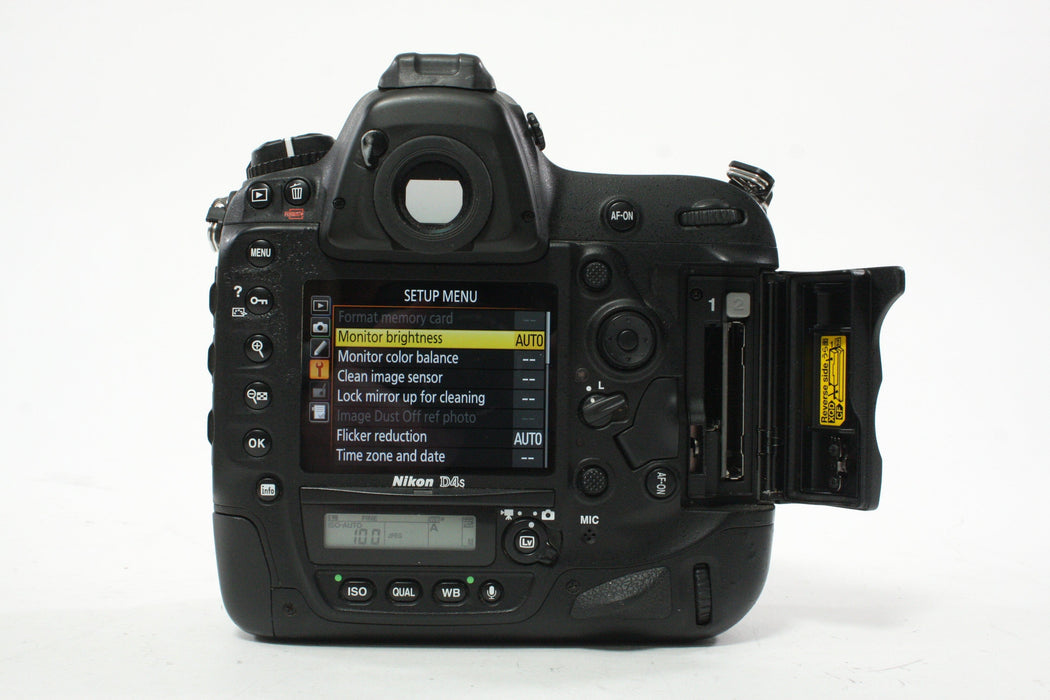 Nikon D4S DSLR Camera Body with a Shutter Count of 45,606