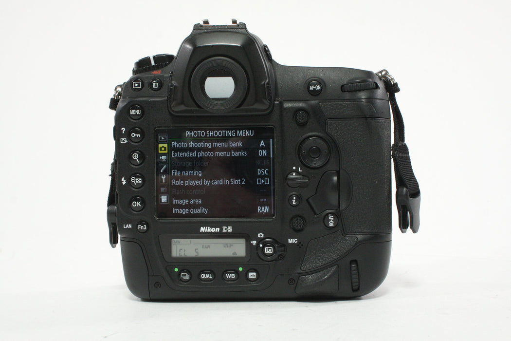 Nikon D5 Dual XQD DSLR Camera Body with Shutter Count of 82,484