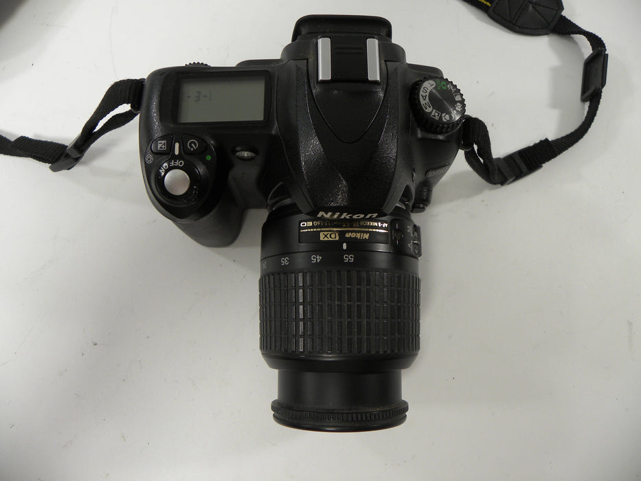 Nikon D50 6.1mp Digital SLR w/Nikkor AF-S DX ED 18-55mm Shutter Ct 13,144