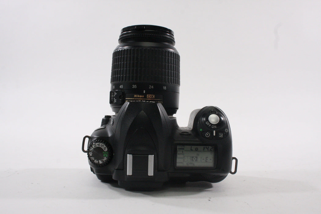 Nikon D50 DSLR Camera Body with 18-55mm f/3.5-5.6 ED G AF-S Lens SC# 6,292
