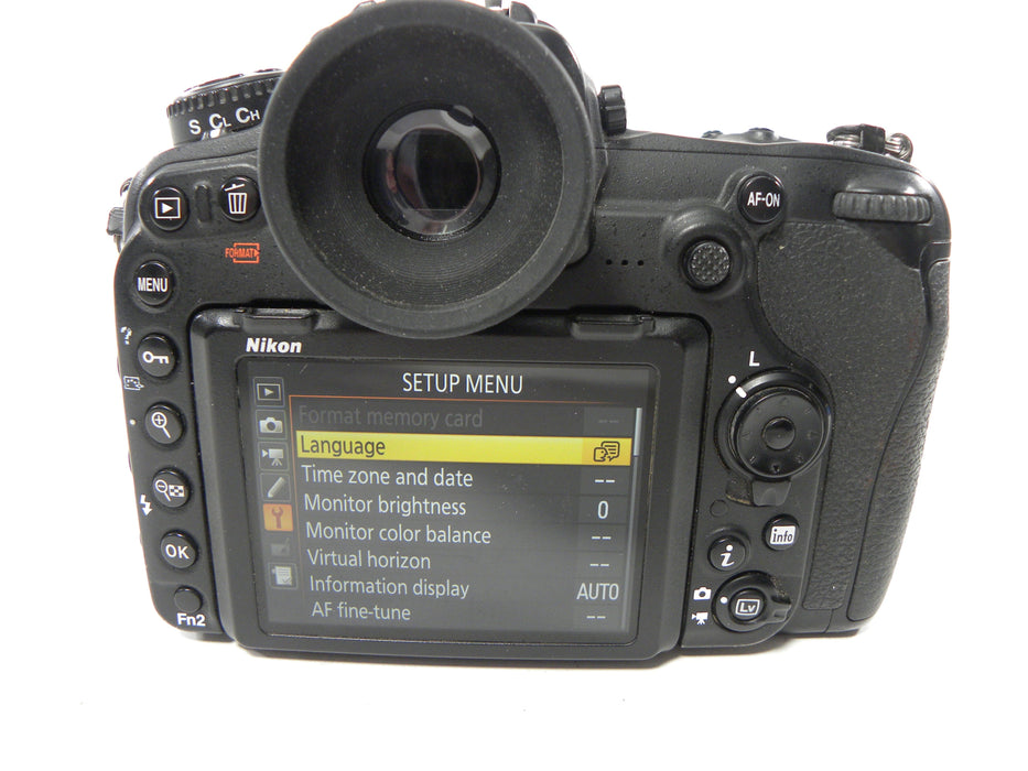 Nikon D500 20.9mp Digital SLR Body Only Shutter Ct. 43,225