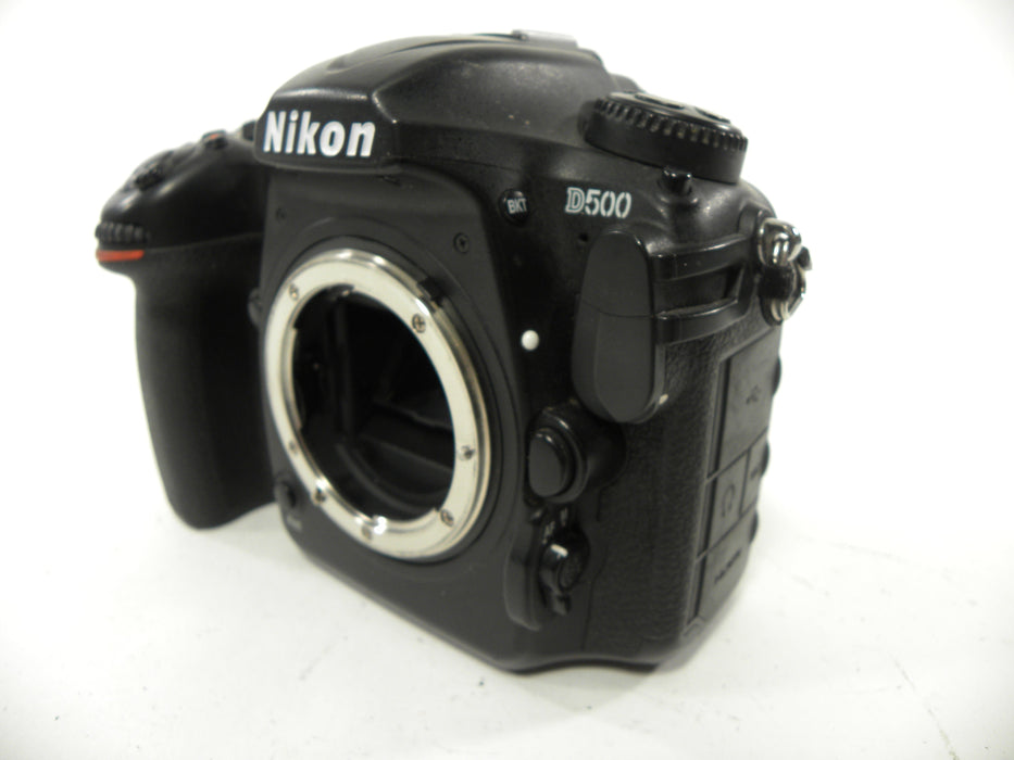 Nikon D500 20.9mp Digital SLR Body Only Shutter Ct. 43,225