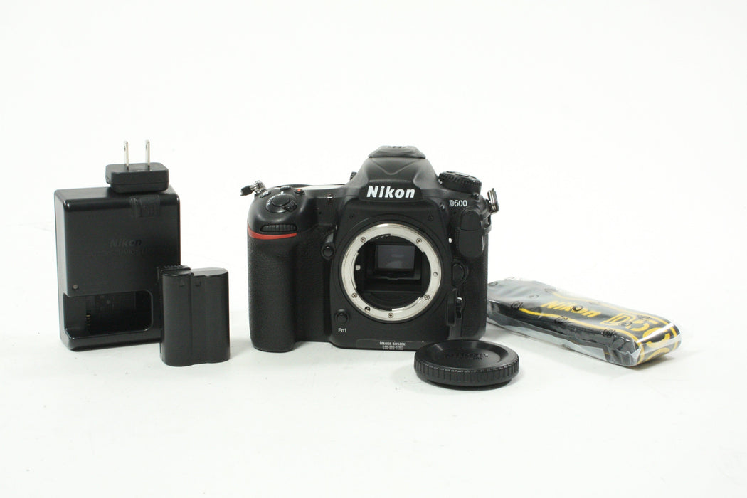 Nikon D500 DSLR Camera Body with a Shutter count of 76,319