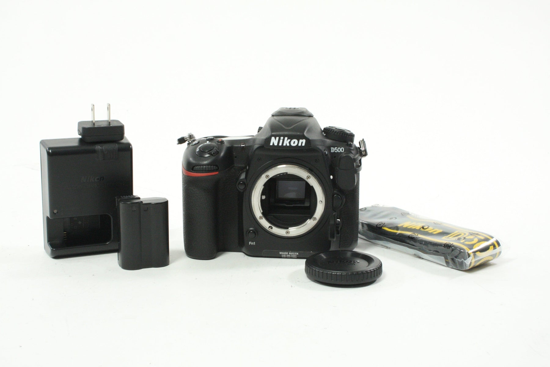 Nikon D500 DSLR Camera Body with a Shutter count of 76,319