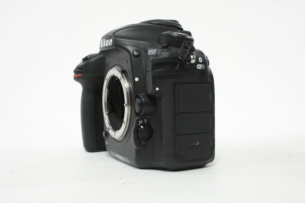 Nikon D500 DSLR Camera Body with a Shutter count of 76,319