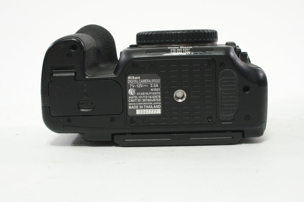 Nikon D500 DSLR Camera Body with a Shutter count of 76,319