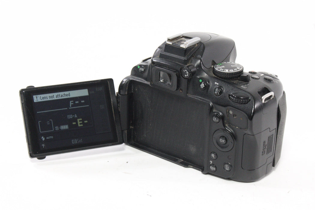 Nikon D5100 DSLR Camera Body with Shutter Count of 113,159