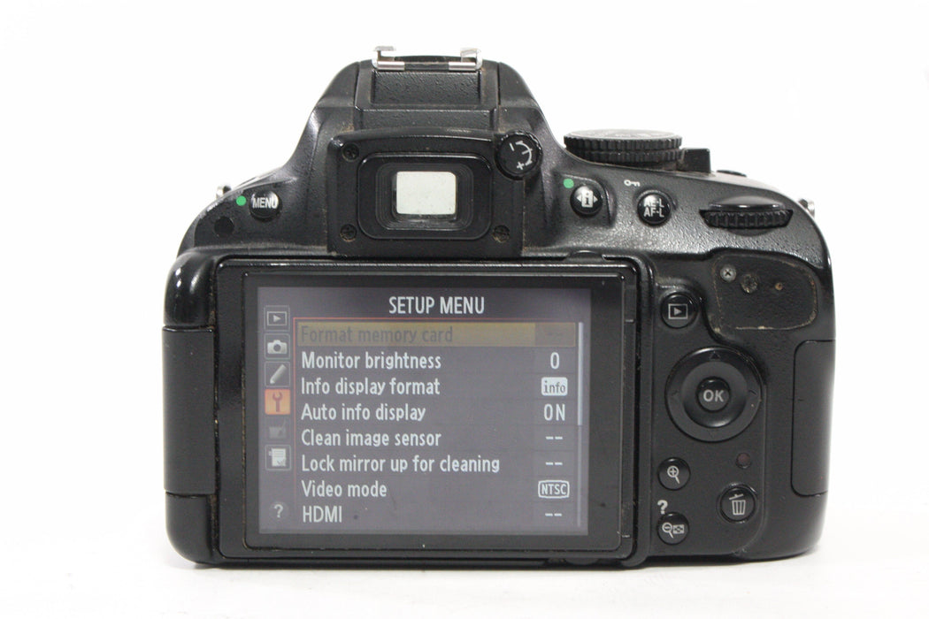 Nikon D5100 DSLR Camera Body with Shutter Count of 113,159