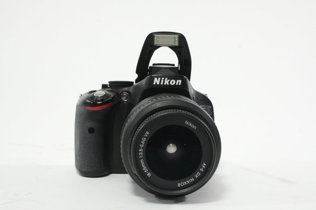 Nikon D5100 DSLR Camera with 18-55mm f/3.5-5.6 G DX VR SWM Lens SC 31,270