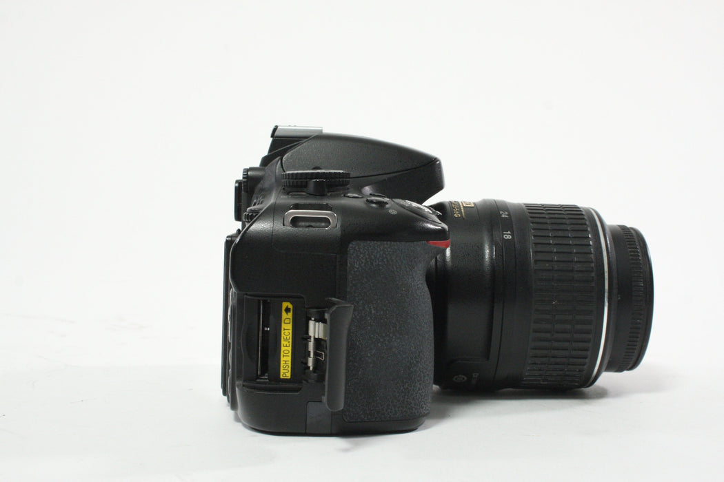 Nikon D5100 DSLR Camera with 18-55mm f/3.5-5.6 G DX VR SWM Lens SC 31,270
