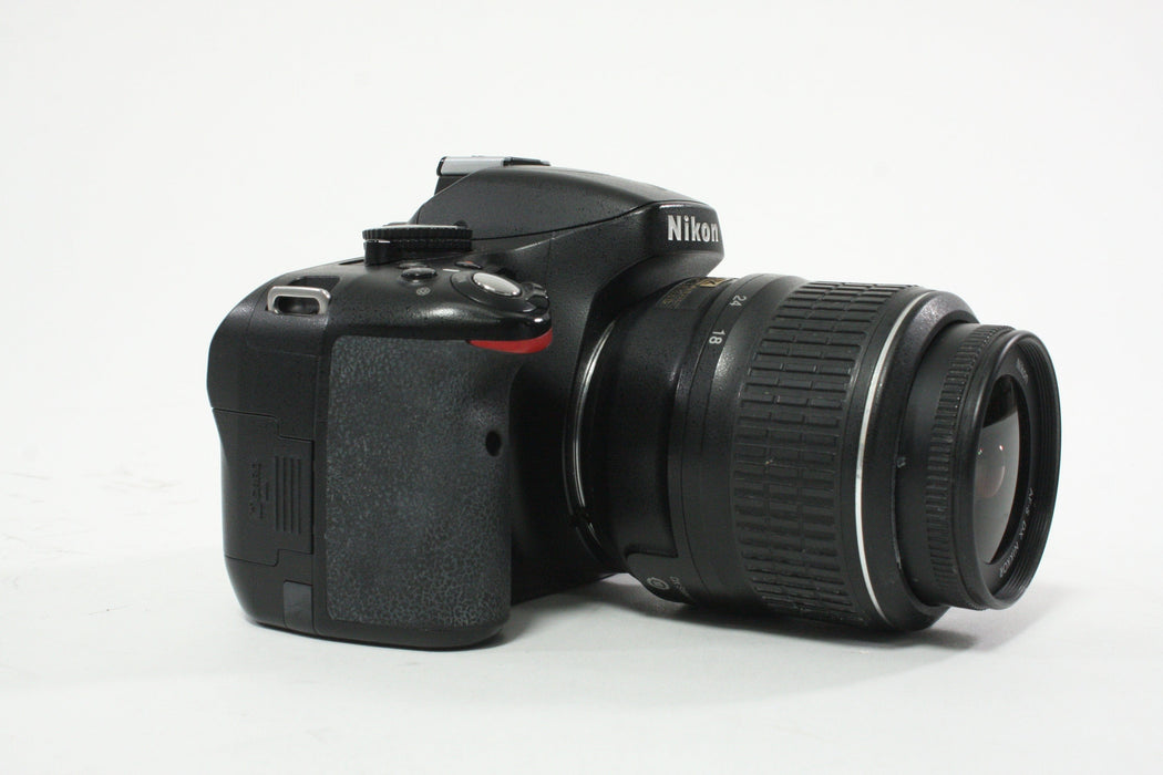 Nikon D5100 DSLR Camera with 18-55mm f/3.5-5.6 G DX VR SWM Lens SC 31,270