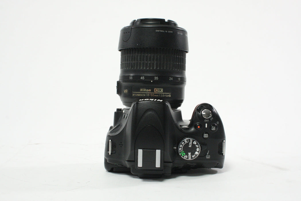 Nikon D5100 DSLR Camera with 18-55mm f/3.5-5.6 G DX VR SWM Lens SC 31,270