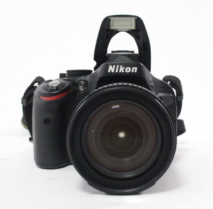 Nikon D5100 DSLR with Nikon 18-70mm f/3.5-4.5G DX ED AF-S Lens with Shutter Count 990