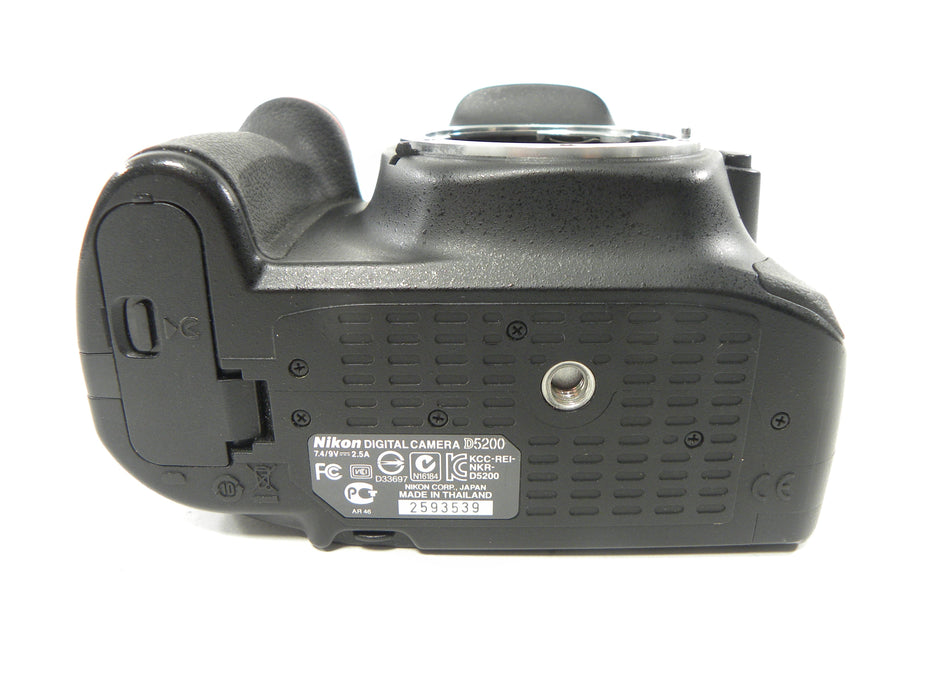 Nikon D5200 24.1mp Digital SLR Body Only Shutter Ct. 7,584