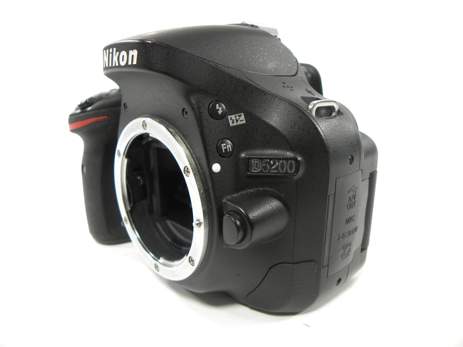 Nikon D5200 24.1mp Digital SLR Body Only Shutter Ct. 7,584