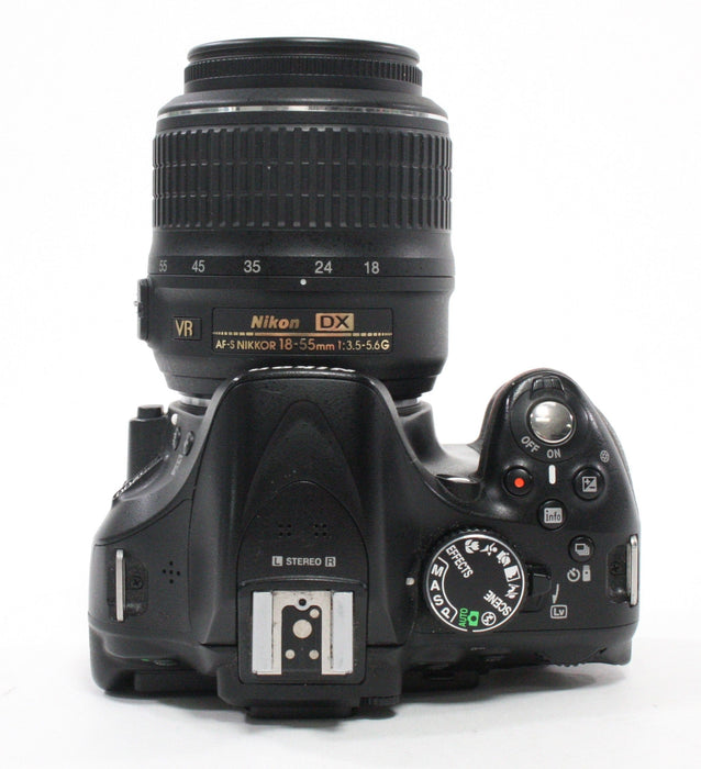 Nikon D5200 Digital Camera with 18-55mm f/3.5-5.6 VR Lens SC#10,887
