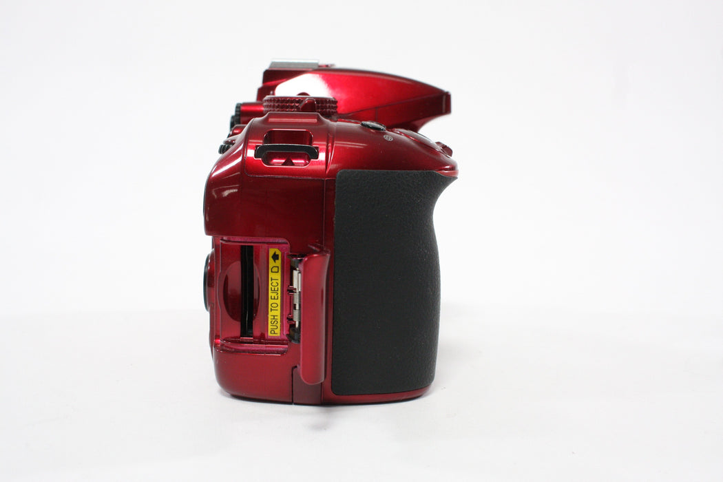Nikon D5300 Digital SLR Camera Body with Shutter Count 207,460 (Red)