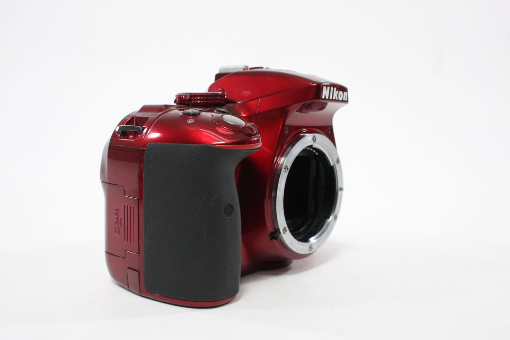 Nikon D5300 Digital SLR Camera Body with Shutter Count 207,460 (Red)