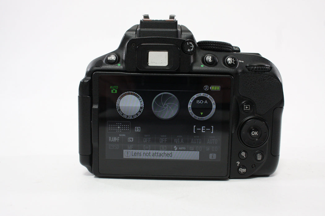 Nikon D5300 Digital SLR Camera with Shutter Count 120,316