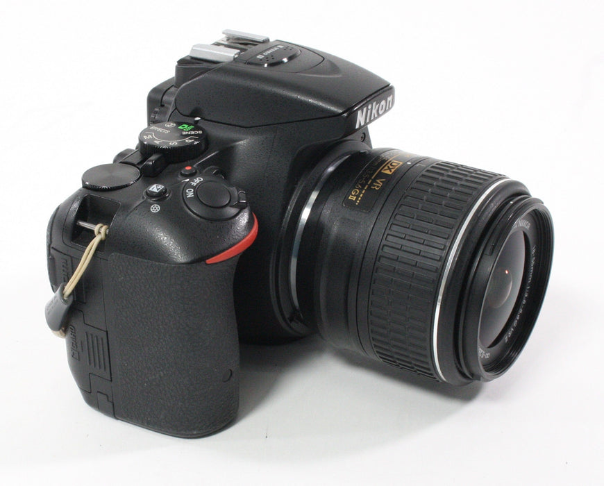 Nikon D5500 Digital SLR with 18-55mm f3.5-5.5G VR II Lens Shutter Count 2,325