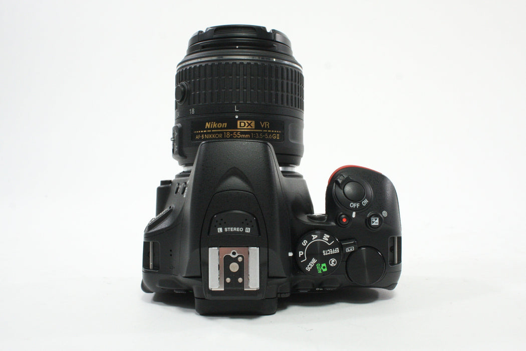 Nikon D5500 DSLR Camera with 18-55mm f/3.5-5.6G II DX VR Lens with Shutter Count 1,722