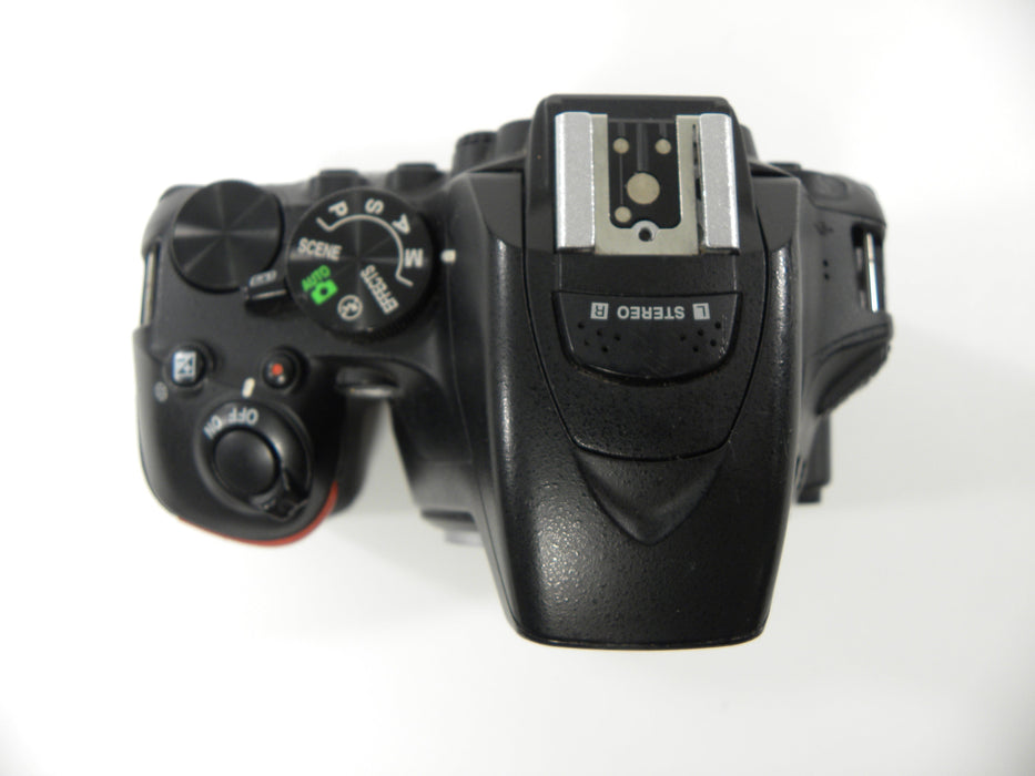 Nikon D5600 24.1mp Digital SLR Body Only Shutter Ct. 11,448