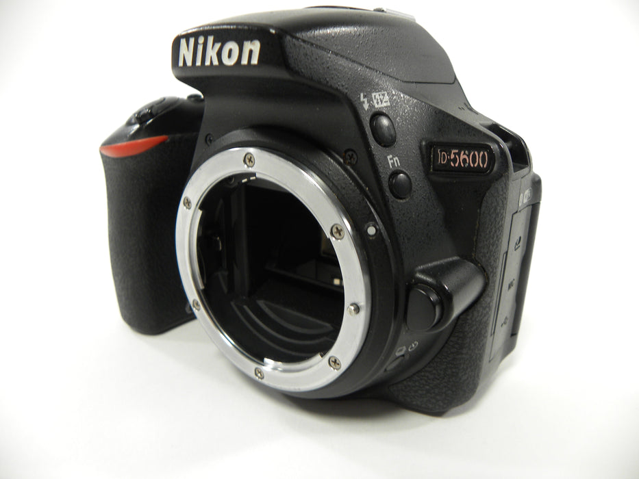 Nikon D5600 24.1mp Digital SLR Body Only Shutter Ct. 11,448