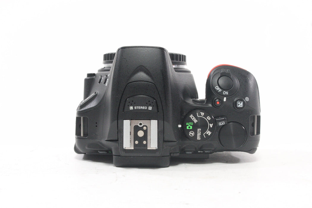 Nikon D5600 Digital SLR Camera Body with a Shutter Count of ONLY 866