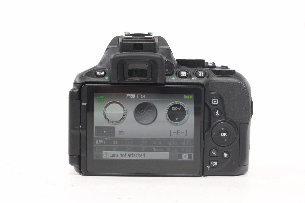 Nikon D5600 Digital SLR Camera Body with a Shutter Count of ONLY 866