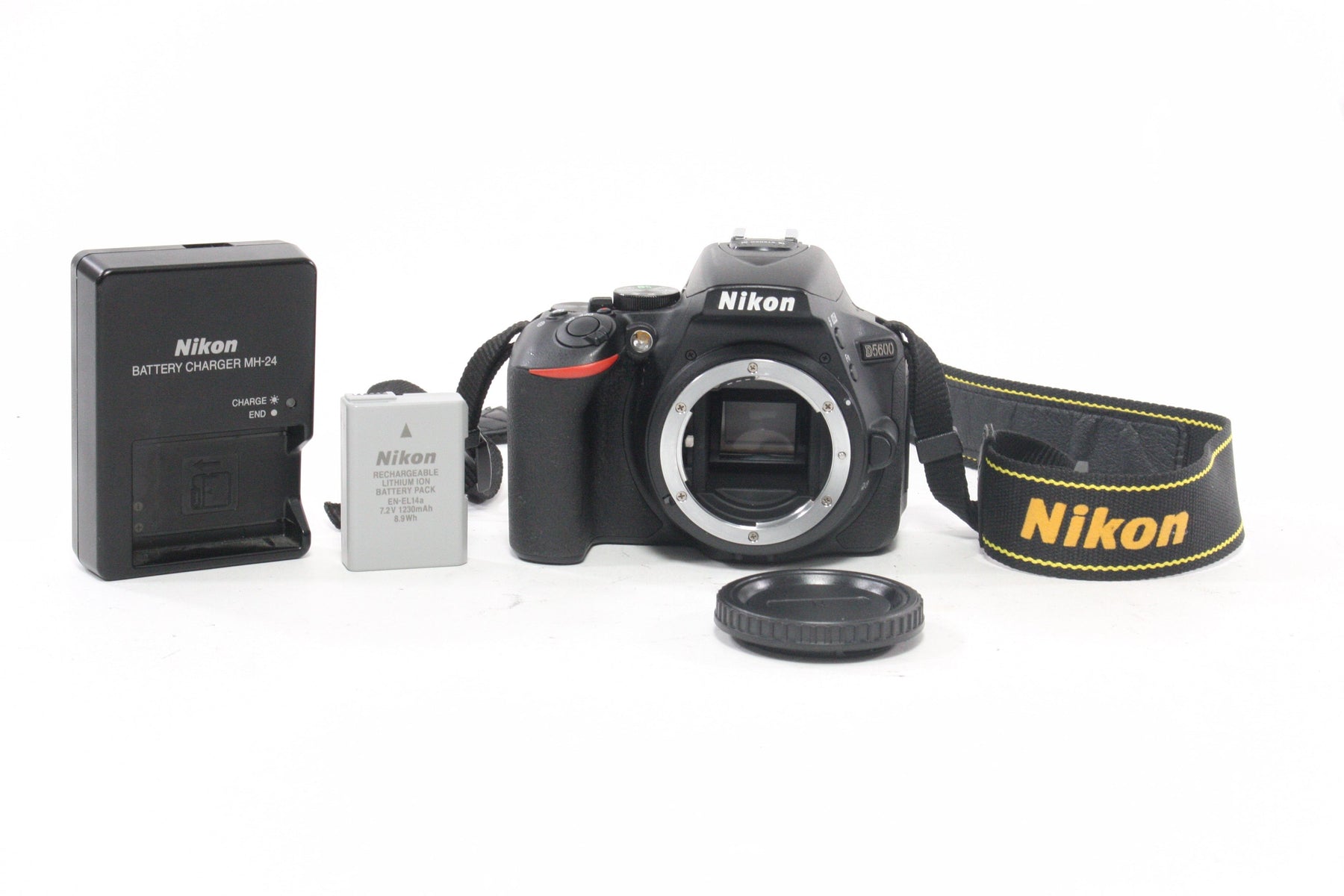 Nikon D5600 Digital SLR Camera Body with a Shutter Count of ONLY 866