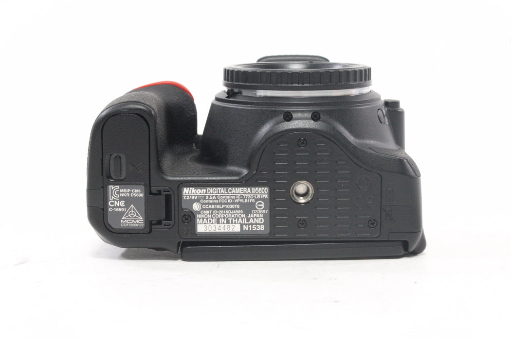 Nikon D5600 Digital SLR Camera Body with a Shutter Count of ONLY 866