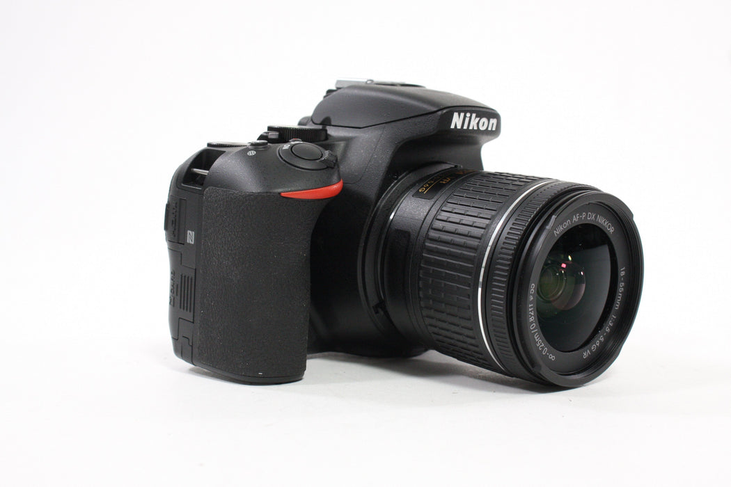 Nikon D5600 Digital SLR Camera with 18-55 f/3.5-5.6G VR Lens Shutter Count 521