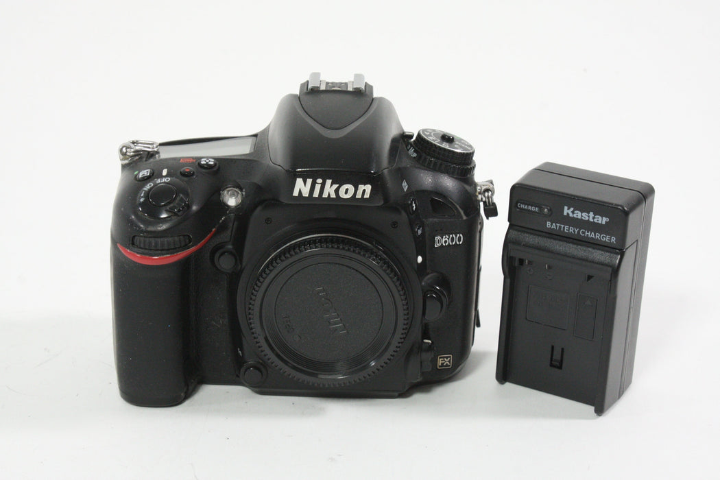 Nikon D600 Body Only - Shutter Count 248599