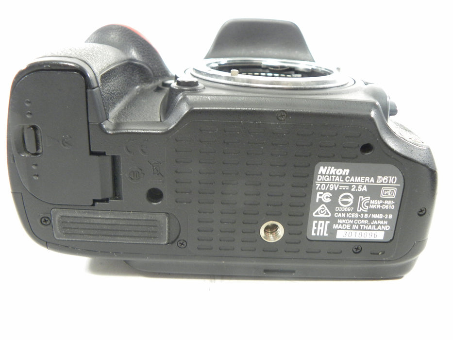 Nikon D610 24.3mp Digital SLR Body Only Shutter Ct. 22,811