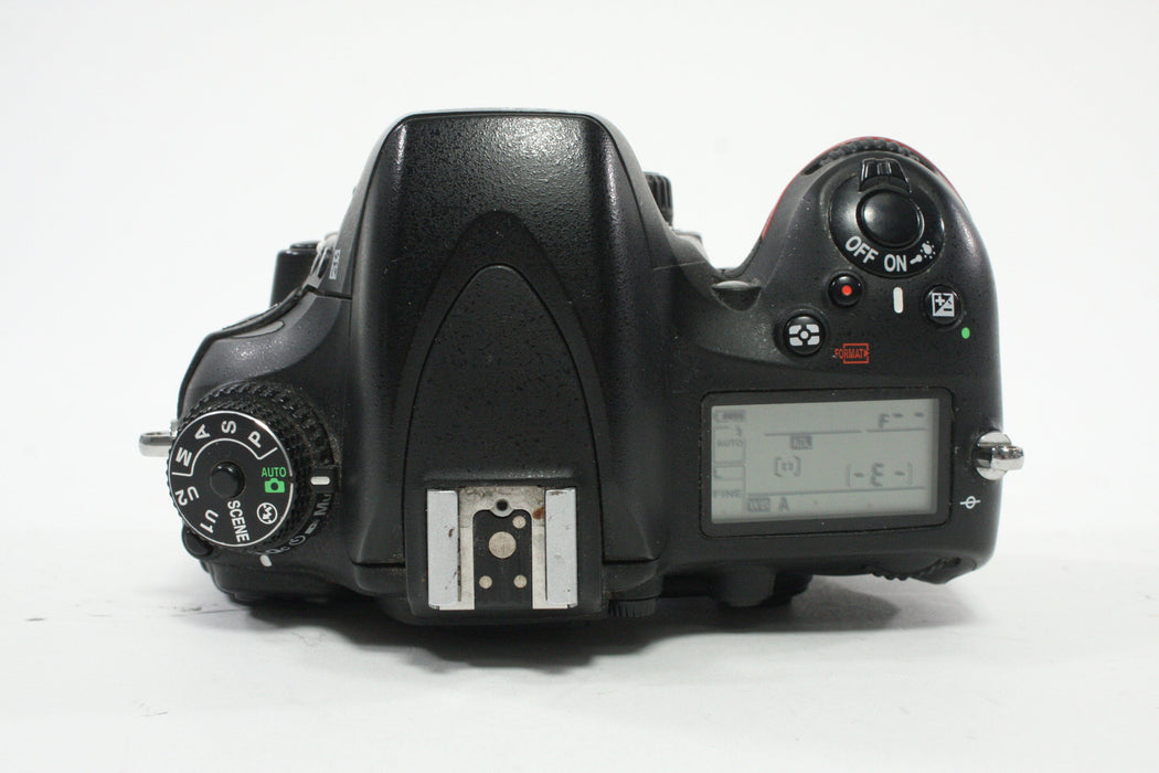 Nikon D610 DSLR Camera Body with a Shutter Count of 130,983