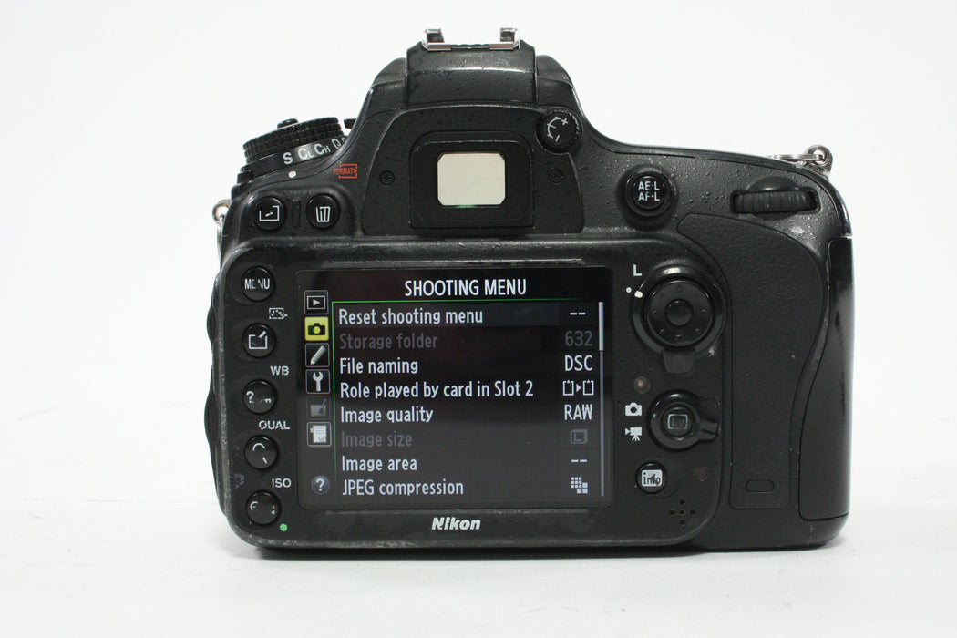 Nikon D610 DSLR Camera Body with a Shutter Count of 3,626