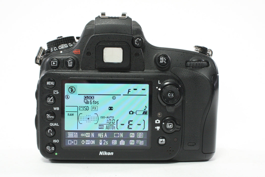 Nikon D610 DSLR Camera Body with a Shutter Count of 35,024