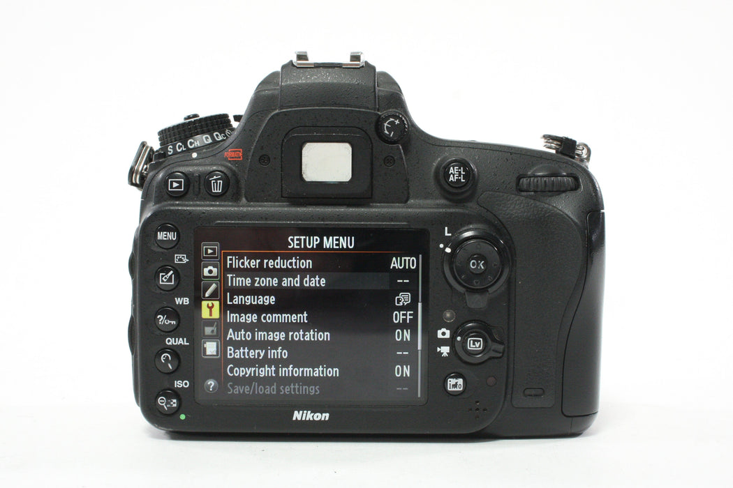 Nikon D610 DSLR Camera Body with a Shutter Count of 35,024